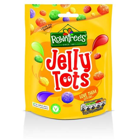Rowntrees Jelly Tots 120g Retro Sweets Pick And Mix Sweets