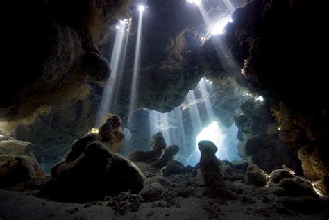 Sun Light Breaking Through Into Cave Photograph By Dray Van Beeck