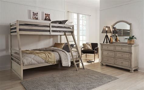Lettner Twin Over Full Bunk Bed The Furniture Mart