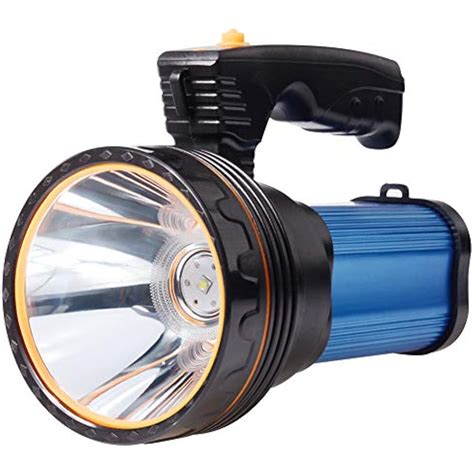 Super Bright Powerful Spotlight Rechargeable Led Flashlight Portable