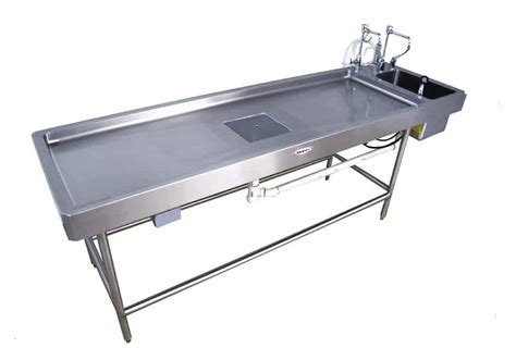 Autopsy Table Non Vented With Leg Frame Ce500