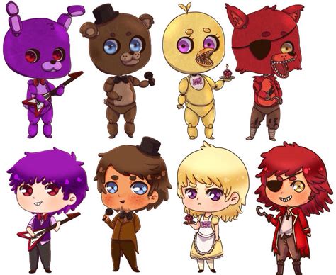 Fnaf Fazbear Crew By Phyronite On Deviantart