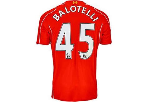 Dear twitpic community thank you for all the wonderful photos you have taken over the years. Warrior Balotelli Liverpool Home Jersey 2014-15 | Arsenal ...