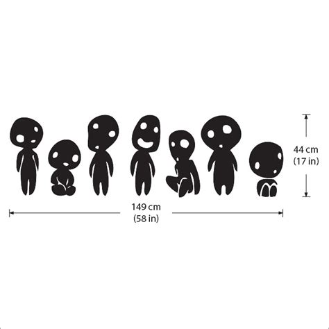 Sitio en construcción rellenado por ahora de chorradas kodama significa «eco» en japonés (su significado literal es «espíritu de árbol»). Kodama Princess Mononoke Vinyl Wall Art Decal