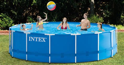 Target Intex 12 X 30 Above Ground Pool W Filter And Football Only