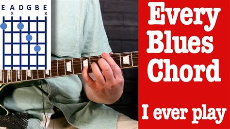 Blues Chords Guitar Lesson Youtube