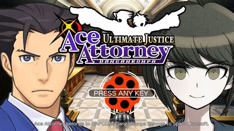 Greatest Crossover Ever Lets Play Ace Attorney X Danganronpa