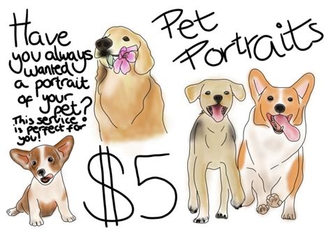 Digitally Draw Your Pet By Sophiebbrown Fiverr