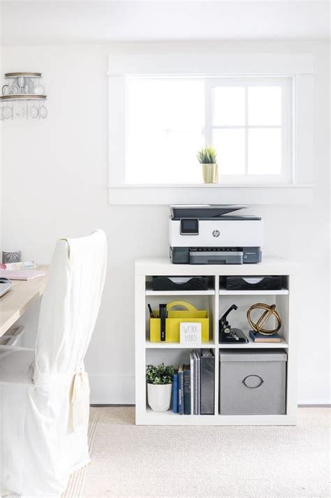 Home Office Setup Ideas For An Efficient Printer Station Cheap Office