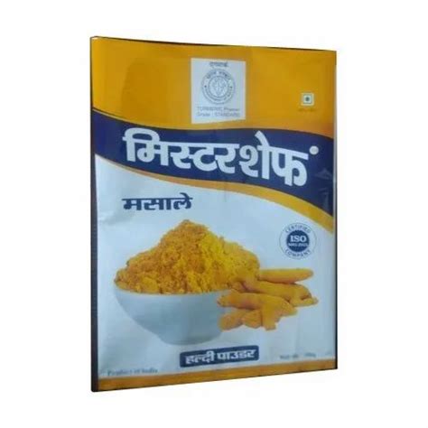 Misterchef Turmeric Powder Packaging Type Available Packets At Best