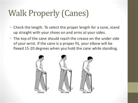 How To Properly Utilize A Walker Or Cane
