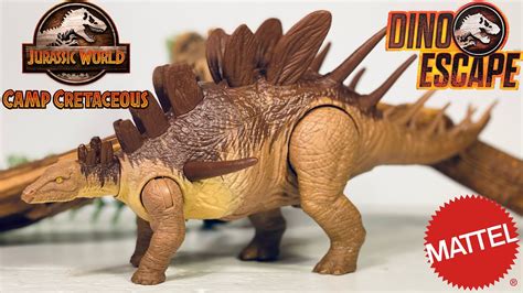 Mattel Camp Cretaceous Roar Attack Kentrosaurus “pierce” Review Dino