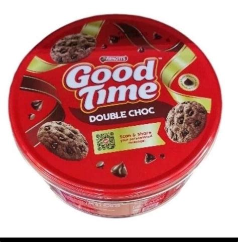 Goodtime Good Time Double Choc Biskuit Kaleng Tin Coklat Hadiah Lazada Indonesia