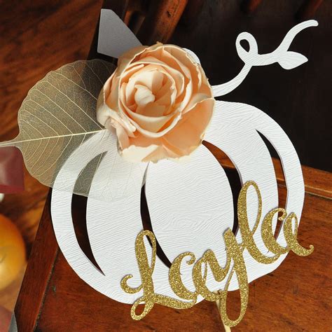 Pumpkin 1st Birthday Custom Cake Topper Handmade In 1 3 Days Persona