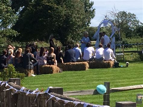 Chilley Farm Wedding Green Fig Catering Company Outside Ceremonies Sussex
