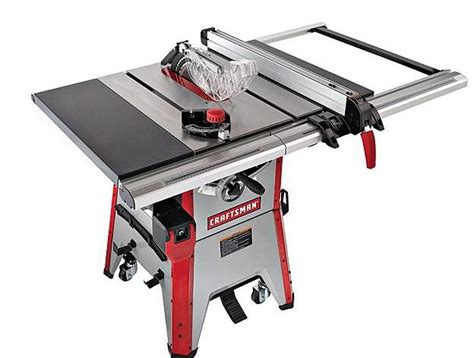 Craftsman 10 Inch Contractor Table Saw Review Table Saw Central