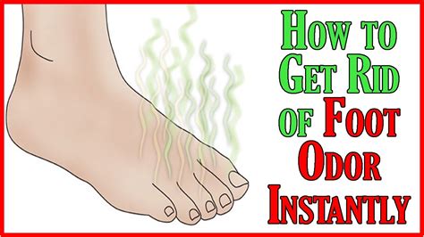 How To Get Rid Of Foot Odor Fast Feet Sweating Home Remedies Youtube