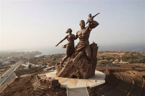 Story Behind The African Renaissance Monument In Dakar Senegal The