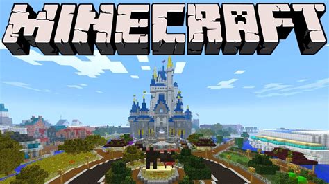 Minecraft Walt Disney World Magic Kingdom Youtube