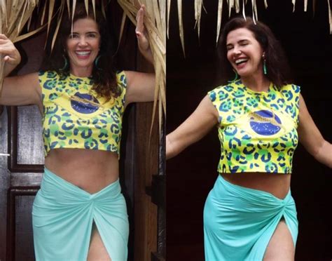 Luma De Oliveira Esbanja Beleza Com Look Brazilcore Celebridades Vogue