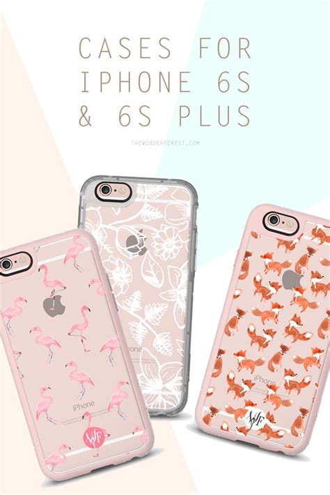 Cute Cases For The Iphone 6s And 6s Plus Wonder Forest Cool Iphone