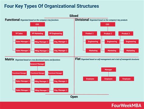 Organizational Management Structure Types