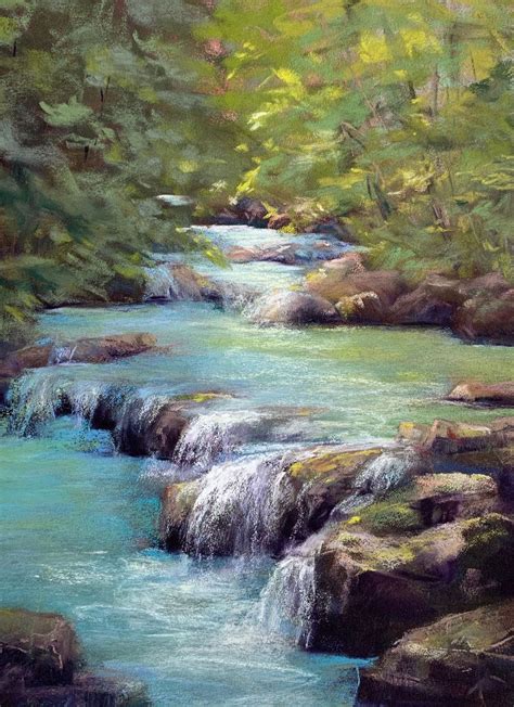 Drawings Of Rivers And Streams Procreatelinearttutorial