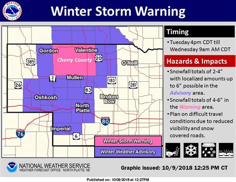 Winter Storm Warning Issued For Parts Of Nebraska Sandhills Express