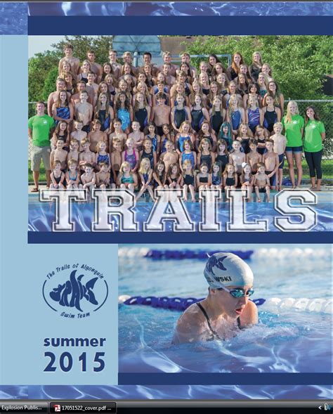 Trails Swim Team Sportbook