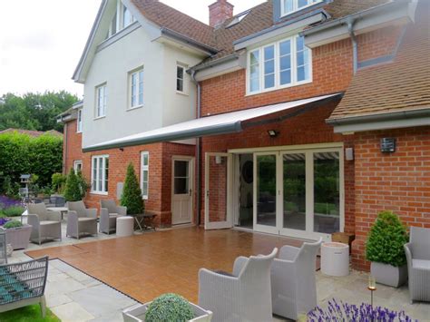 Large Electric Patio Awning Fitted In Southampton Awningsouth