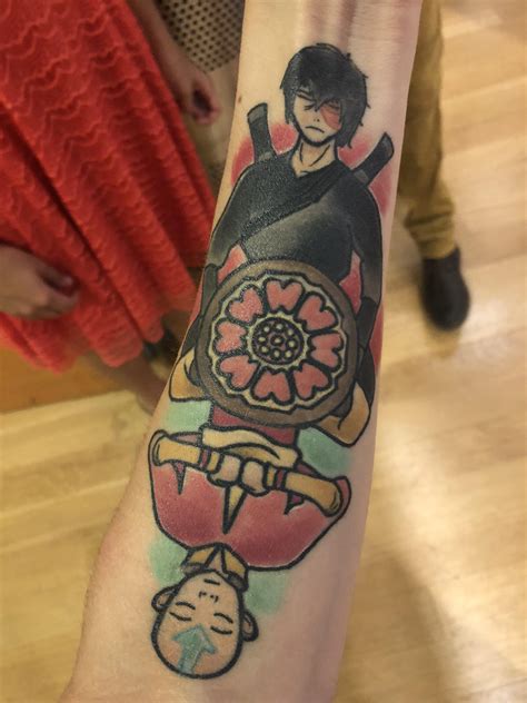 My Aang And Zuko Tattoo By Alexiscraneart On Ig 💖 Ratla