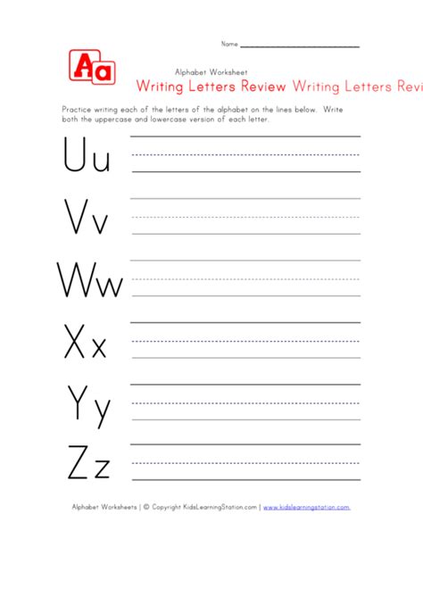Alphabet Worksheets Primary Of Alphabet Printable Activities For