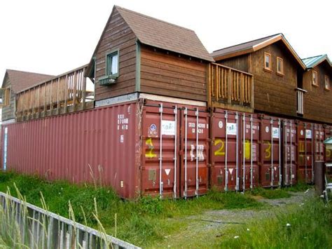 Container Village What A Great Idea Build A Small Home On Top Of Your