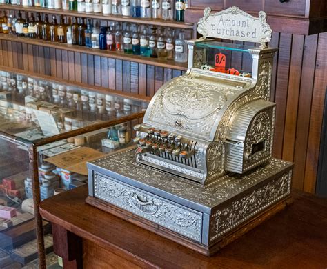 Ncr Cash Register Late 1800s Photographed In E J Martin … Flickr