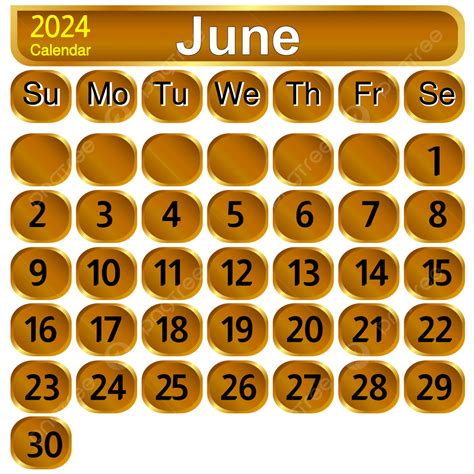 Haziran Ayı 2024 Takvimi Vektör Haziran 2024 Haziran Takvimi 2024