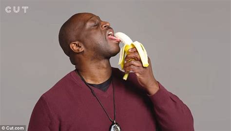 Watch 100 People Seductively Eat A Banana Daily Mail Online