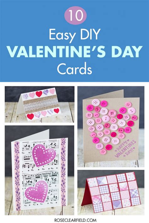 Diy Valentines Day Cards For Daddy 38 Diy Valentine S Day Cards Easy
