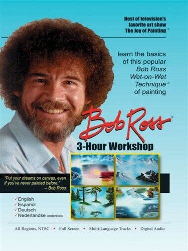 Bob Ross The Joy Of Painting 3 Hour Workshop New Sealed Dvd