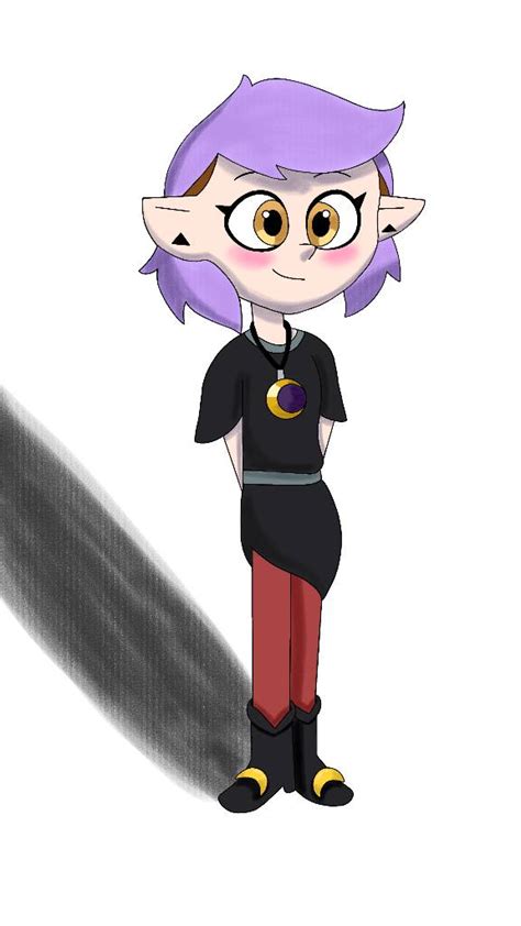 Amity Blight Purple Hair By Theowlhousecentral On Deviantart