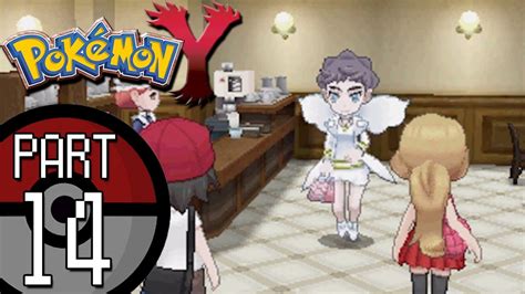 Pokemon X And Y Part 14 Lumiose City Meeting Movie Star Diantha And Pokemon Cafes Youtube