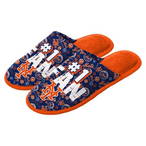 Youth New York Mets Scuff Slide Slippers