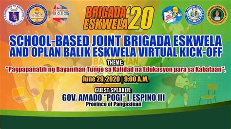 Banaoang Cs School Based Joint Brigada Eskwela And Oplan Balik