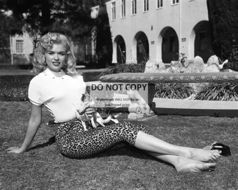 Jayne Mansfield Actress And Sex Symbol 8x10 Publicity Photo Bt454