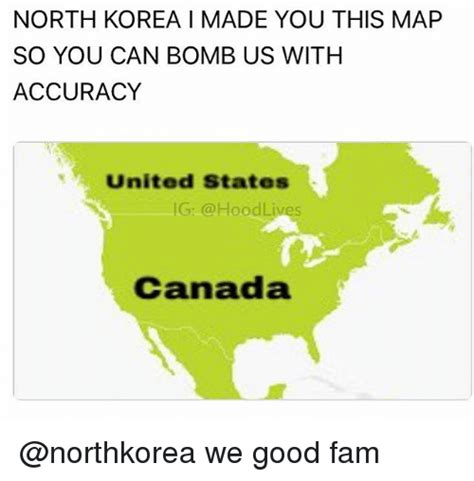 North Korea I Made You This Map So You Can Bomb Us With Accuracy United