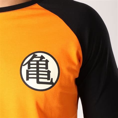 Dragon ball z t shirt orange. Dragon Ball Z - Tee Shirt Kame Symbol Orange Noir ...