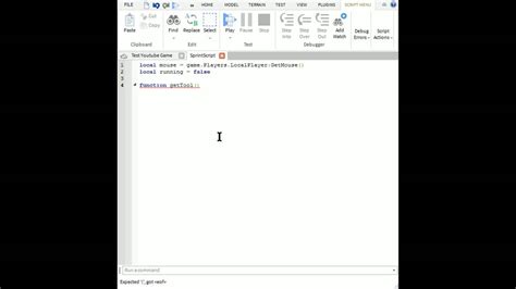 Roblox scripting tutorials by alvinblox. EnglishRoblox Studio How to make a sprint Script - YouTube