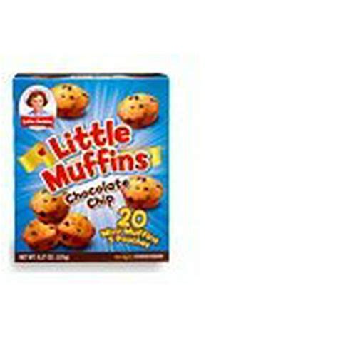 Little Debbie Little Chocolate Chip Muffins 8 27 Oz 6 Boxes
