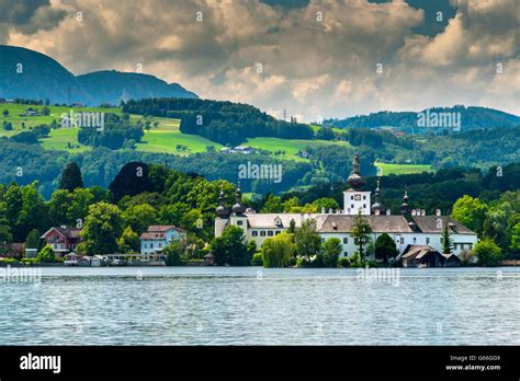 Schloss Ort Castle Gmunden Upper Austria Austria Stock Photo Alamy