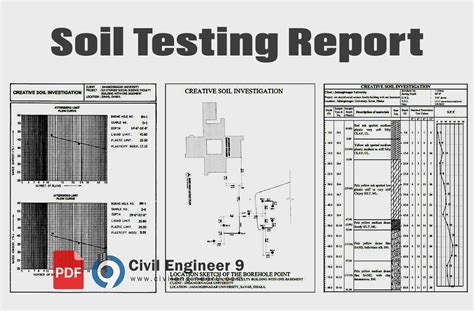 Soil Testing Report For Building Construction Pdf Download