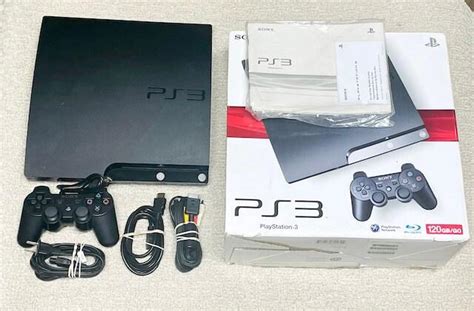 Playstation 3 120gb Console Complete In The Box Up For Sale Ps3